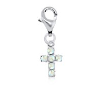 Cross Shaped Silver Charms CH-54